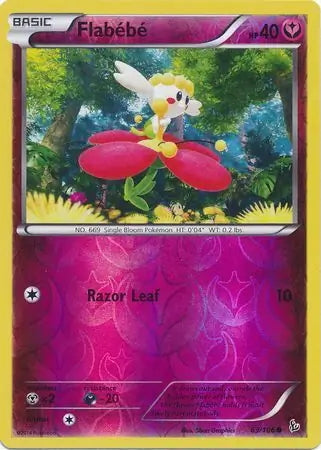Flashfire Flabébé #63/106 reverse holo